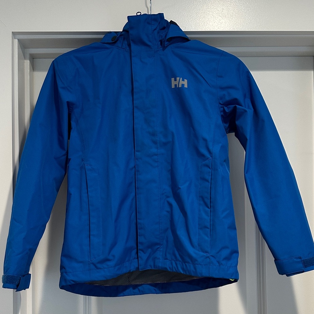 Helly Hansen Kids Vibrant Blue Raincoat